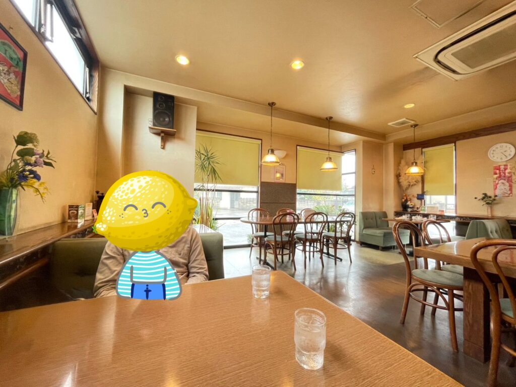 コーヒーハウスエミリの店内の画像