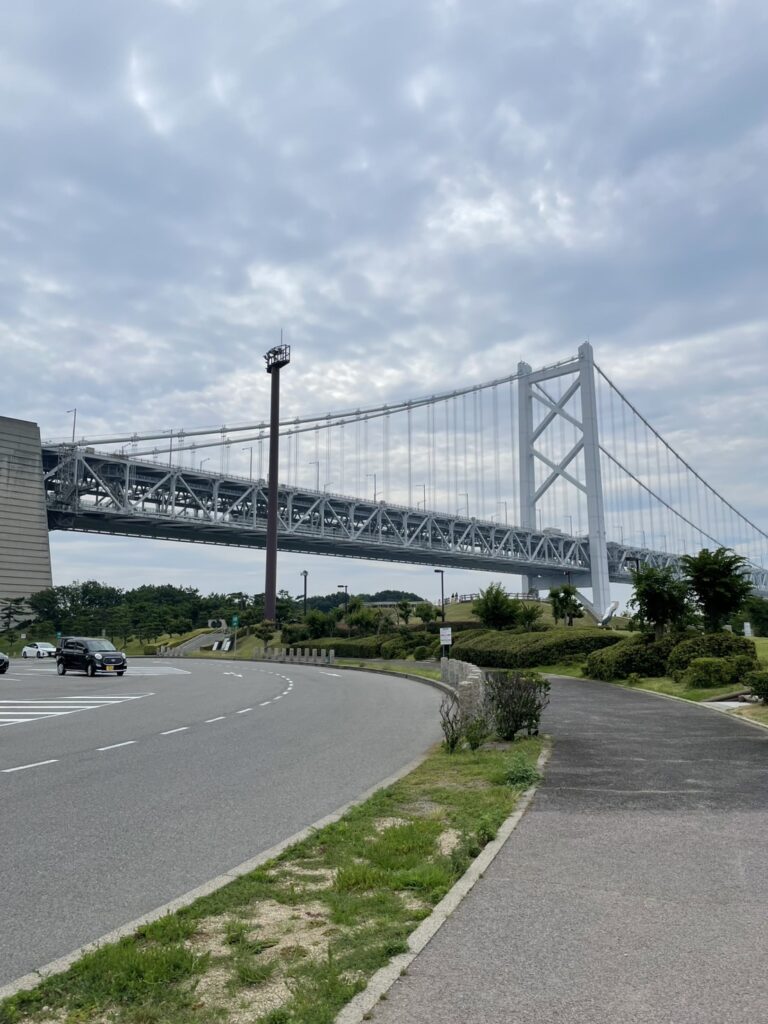 瀬戸大橋の与島PAにて撮影した写真