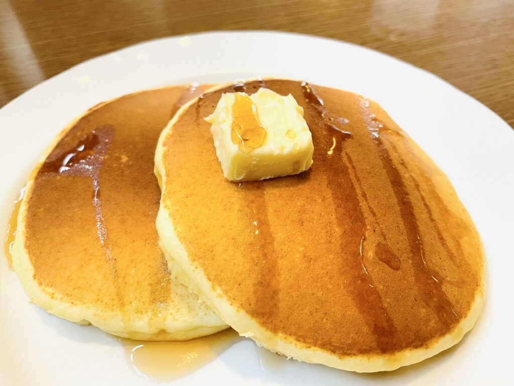 コーヒーハウスエミリのホットケーキの画像
