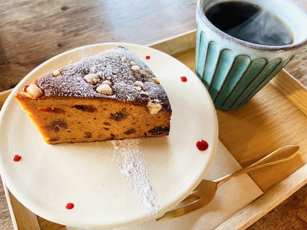 沙美カフェしろのケーキ