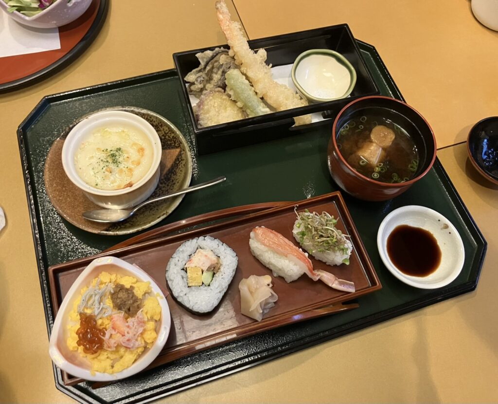 倉敷甲羅本店のレディースランチ