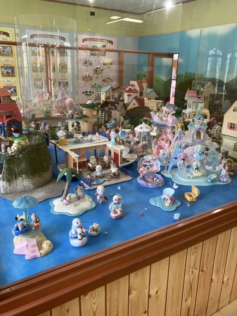 シルバニアファミリー館のジオラマ