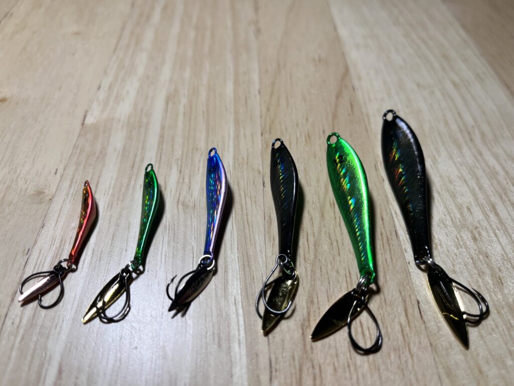 検証用に使ったナッゾジグ達の写真です。