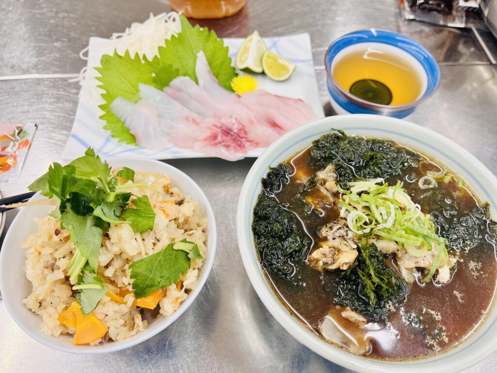 チヌの料理教室で実際に作った料理