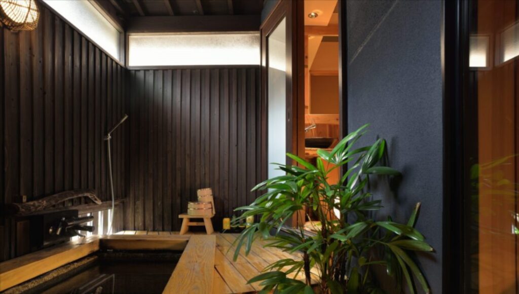 島宿真里の客室の内風呂