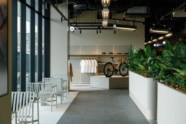 せとうちサイクルステイズ広島宇品の館内写真