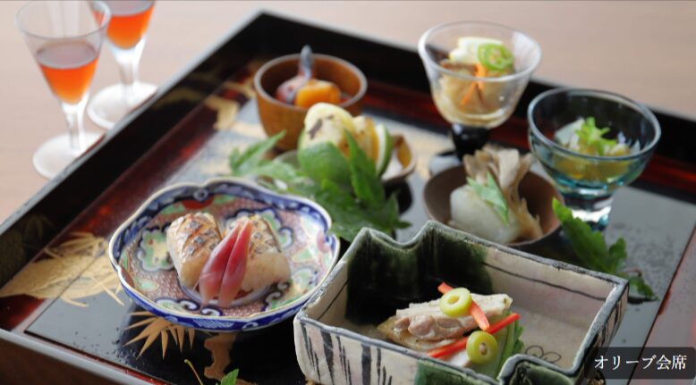 海音真里のオリーブ会席は、これまで食べたことがない、おしゃれなオリーブ料理と出会えます。