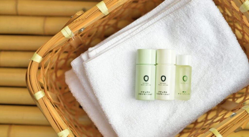 海音真里では、上質なアメニティを使えます。