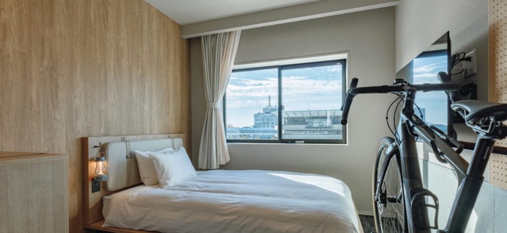 せとうちサイクルステイズの一般的なダブルの部屋